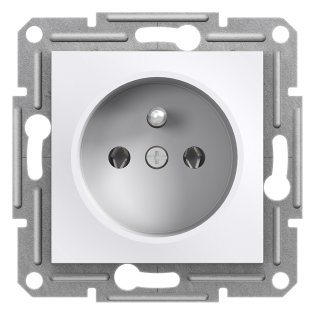 Schneider Electric EPH2870121, Asfora, Beyaz, UPS Priz, Çerçevesiz