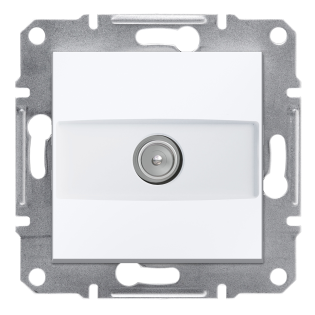 Schneider Electric EPH3270321, Asfora, Beyaz, TV Prizi, Geçişli, 8dB, Çerçevesiz