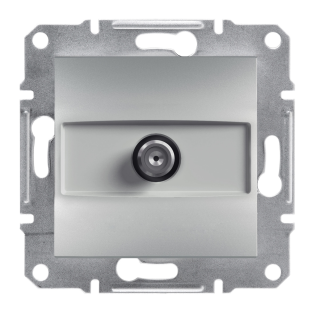 Schneider Electric EPH3700161, Asfora Plus, Alüminyum, SAT Prizi, Sonlu, Çerçevesiz