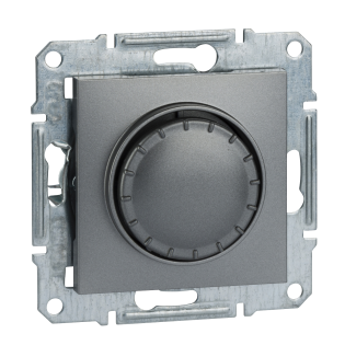 Schneider Electric EPH5401162, Asfora Plus, Çelik, Ses Potansiyometresi, Çerçeveli