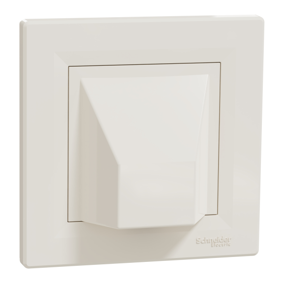 Schneider Electric EPH5500123, Asfora, Krem, Kablo Çıkışı, Çerçeveli