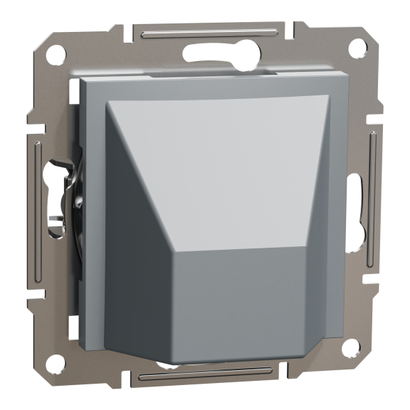 Schneider Electric EPH5500162, Asfora Plus, Çelik, Kablo Çıkışı, Çerçeveli
