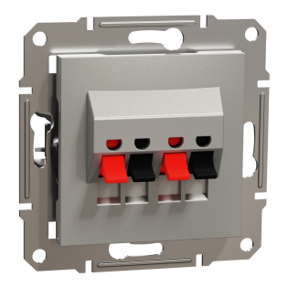 Schneider Electric EPH5700169, Asfora Plus, Bronz, Hoparlör Prizi, İkili, Çerçeveli