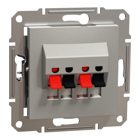 Schneider Electric EPH5700169, Asfora Plus, Bronz, Hoparlör Prizi, İkili, Çerçeveli