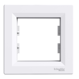 Schneider Electric EPH5800121, Asfora, Beyaz, Tekli Çerçeve, Yatay
