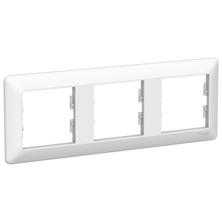Schneider Electric EPH5805321, Asfora EM, Beyaz, Üçlü Yatay Çerçeve