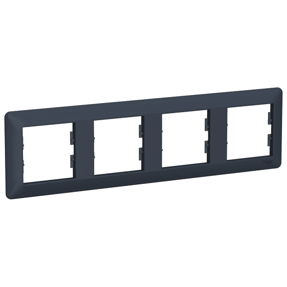 Schneider Electric EPH5805471, Asfora EM Plus, Antrasit, Dörtlü Yatay Çerçeve