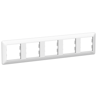 Schneider Electric EPH5805521, Asfora EM, Beyaz, Beşli Yatay Çerçeve
