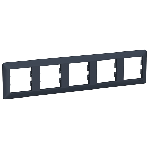 Schneider Electric EPH5805571, Asfora EM Plus, Antrasit, Beşli Yatay Çerçeve