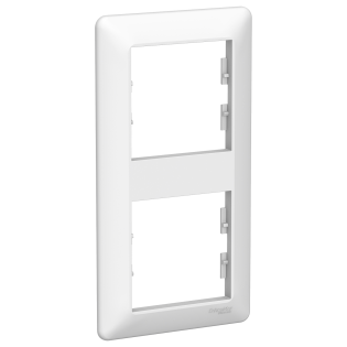 Schneider Electric EPH5815221, Asfora EM, Beyaz, İkili Dikey Çerçeve