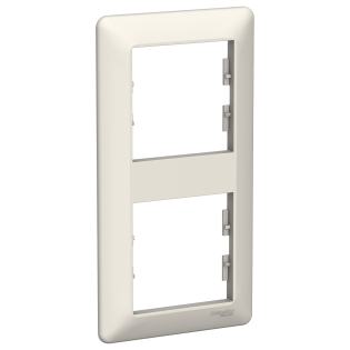 Schneider Electric EPH5815223, Asfora EM, Krem, İkili Dikey Çerçeve
