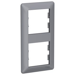 Schneider Electric EPH5815262, Asfora EM Plus, Çelik, İkili Dikey Çerçeve