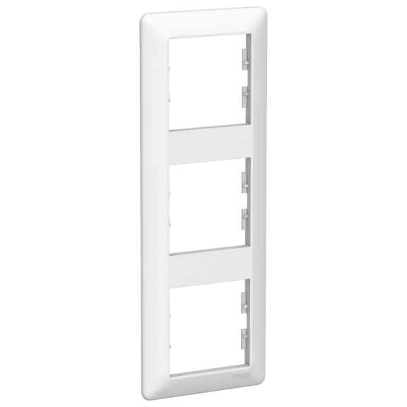 Schneider Electric EPH5815321, Asfora EM, Beyaz, Üçlü Dikey Çerçeve