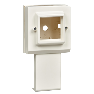 Schneider Electric ETK20598, PKS Ultra, 20mm Genişlikli Kablo Kanalları için Kanal Üstü 45x45 Modül Kapağı, Tekli
