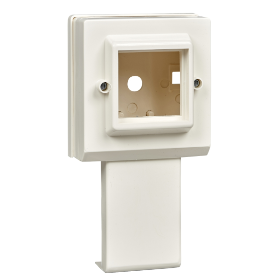 Schneider Electric ETK20598, PKS Ultra, 20mm Genişlikli Kablo Kanalları için Kanal Üstü 45x45 Modül Kapağı, Tekli