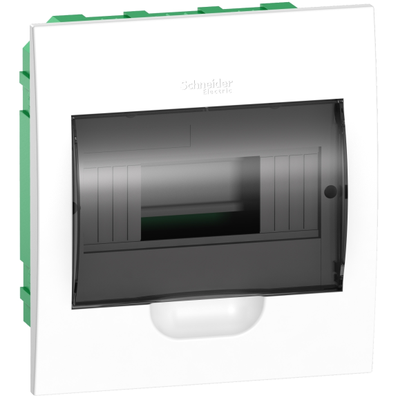 Schneider Electric EZ9E108S0F, Easy9, 8 Modül, Şeffaf Kapaklı, Halojen Free, Sıvaaltı Sigorta Kutusu, 222x252x97mm