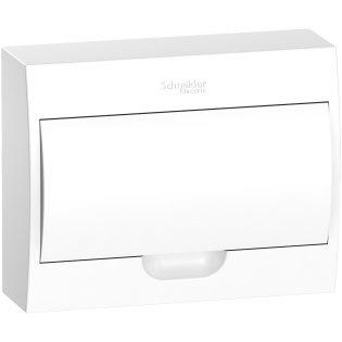 Schneider Electric EZ9E112P0S, Easy9, 12 Modül, Beyaz Opak Kapaklı, Halojen Free, Sıvaüstü Sigorta Kutusu, 268x228x102mm