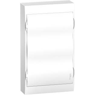 Schneider Electric EZ9E312P0S, Easy9, 36 Modül, 3 Sıralı, Beyaz Opak Kapaklı, Halojen Free, Sıvaüstü Sigorta Kutusu, 268x478x102mm