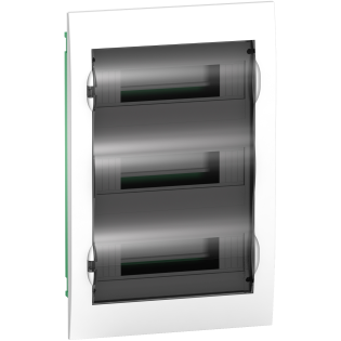 Schneider Electric EZ9E312S0F, Easy9, 36 Modül, 3 Sıralı, Şeffaf Kapaklı, Halojen Free, Sıvaaltı Sigorta Kutusu, 294x502x98mm
