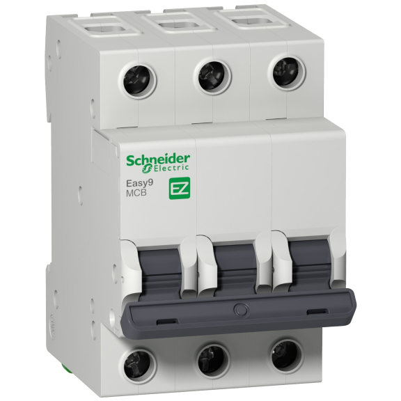 Schneider Electric EZ9F34316, Easy9, 16 Amper, 3 Kutuplu, C Tipi, Otomatik Sigorta, 4.5 kA, 3x16C