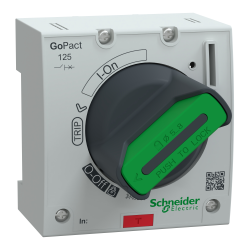 Schneider Electric G12ROTDS, GoPact, G125 Kompakt Şalterler için Uzatmalı Döner Kurma Kolu