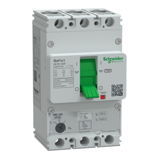 Schneider Electric G20F3A100, GoPact, 70-100 Amper, 3 Kutuplu, 36 kA, Kompakt Şalter, G200F, TM100D