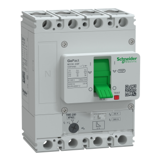 Schneider Electric G20F4A80, GoPact, 56-80 Amper, 4 Kutuplu, 36 kA, Kompakt Şalter, G200F, TM80D