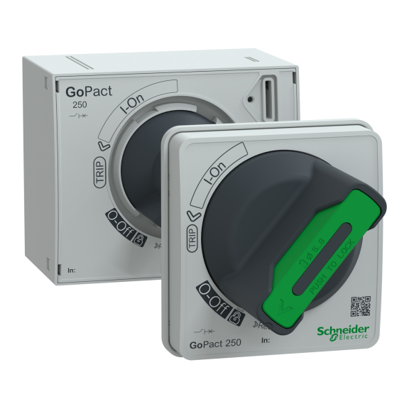 Schneider Electric G25ROTE, GoPact, G250 Kompakt Şalterler için Döner Kurma Kolu