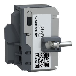 Schneider Electric G40-80SHT240AC, GoPact, G400-G800 Kompakt Şalterler için MX Şönt Açtırma Bobini, 240 Volt AC