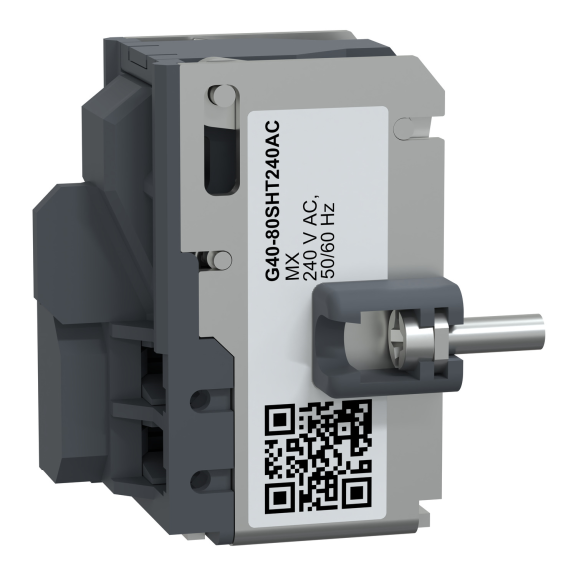 Schneider Electric G40-80SHT240AC, GoPact, G400-G800 Kompakt Şalterler için MX Şönt Açtırma Bobini, 240 Volt AC
