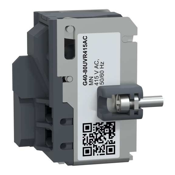 Schneider Electric G40-80UVR415AC, GoPact, G400-G800 Kompakt Şalterler için MN Düşük Gerilim Bobini, 415 Volt AC