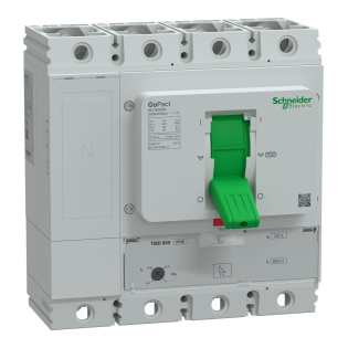 Schneider Electric G80N4TM500, GoPact, 350-500 Amper, 4 Kutuplu, 50 kA, Kompakt Şalter, G800N, TM500D