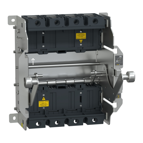 Schneider Electric G80PBASE4P, GoPact, G800 4 Kutuplu Kompakt Şalterler için Soket Kaidesi
