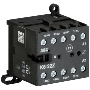 ABB GJH1211001R0223, K6 22 Z, 2NA+2NK, Mini Yardımcı Kontaktör, 48 Volt AC