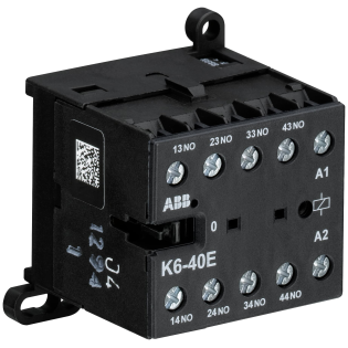 ABB GJH1211001R8400, K6 40 E, 4NA, Mini Yardımcı Kontaktör, 220-240 Volt AC