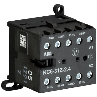 ABB GJH1213001R0312, KC 6 31 Z, 3NA+1NK, Mini Yardımcı Kontaktör, 42 Volt DC