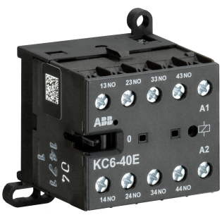 ABB GJH1213001R0401, KC 6 40 E, 4NA, Mini Yardımcı Kontaktör, 24 Volt DC