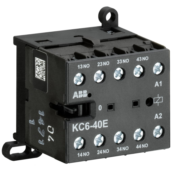 ABB GJH1213001R1406, KC 6 40 E, 4NA, Mini Yardımcı Kontaktör, 48 Volt DC