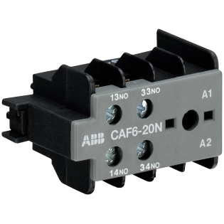 ABB GJL1201330R0008, CAF 6-20 N, B6-B7/01 Mini Kontatörler İçin Yardımcı Kontak Blok, 2NA
