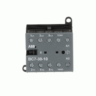 ABB GJL1313001R1106, BC7-30-10, 12 Amper, 5.5 kW, 3 Kutuplu, Mini Kontaktör, 48 Volt DC, 1NA