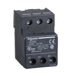 Schneider Electric GV2G05, TeSys Deca, GV2 için Besleme Barası Girişi, Yan Montaj