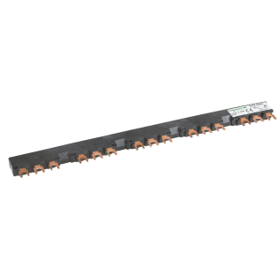 Schneider Electric GV2G554, TeSys Deca, 5 Adet GV2 için Besleme Barası, 63 Amper, 54 mm