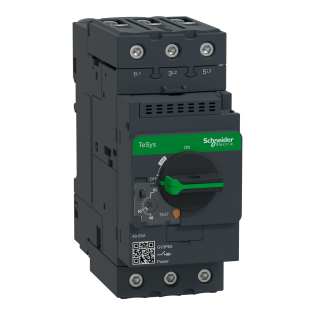 Schneider Electric GV3P65, TeSys Deca, 48-65 Amper, 30 kW, Motor Koruma Şalteri, 50 kA
