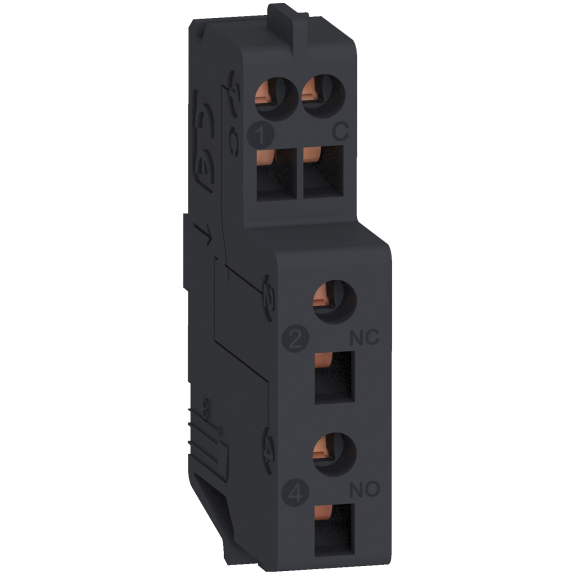Schneider Electric GV4AE11, TeSys Deca, GV4 Motor Koruma Şalterleri için Yardımcı Kontak Blok, 1NA+1NK