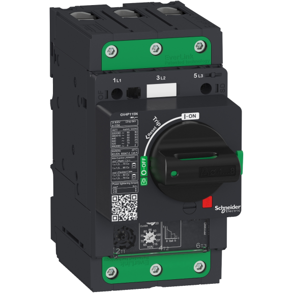 Schneider Electric GV4P25N, TeSys Deca, 10-25 Amper, 5.5-11 kW, Motor Koruma Şalteri, 50 kA