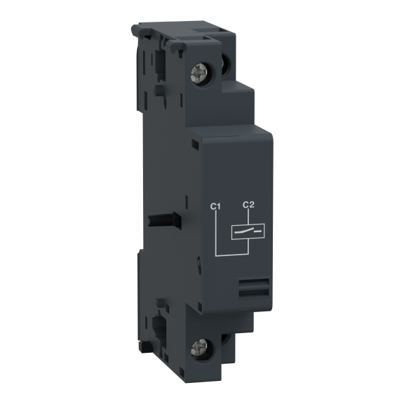 Schneider Electric GVAS225, TeSys Deca, GV2 ve GV3P için Şönt Gerilim Açtırma Bloğu, 220-240 Volt