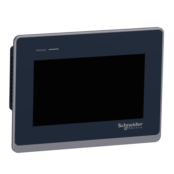 Schneider Electric HMIST6400, Harmony ST6, 7 Dokunmatik Operatör Paneli(HMI), WVGA 800x480px, 16M Renk, 128 MB, 2 Port COM, 2 Port USB, 2 Port Ethernet