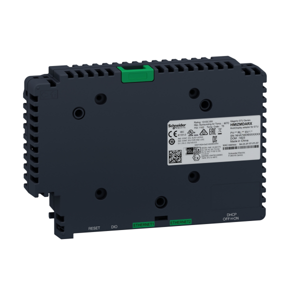 Schneider Electric HMIZMDARX, Harmony GTU, Dokunmatik Operatör Panelleri(HMI) için Çoklu Ekran Adaptörü