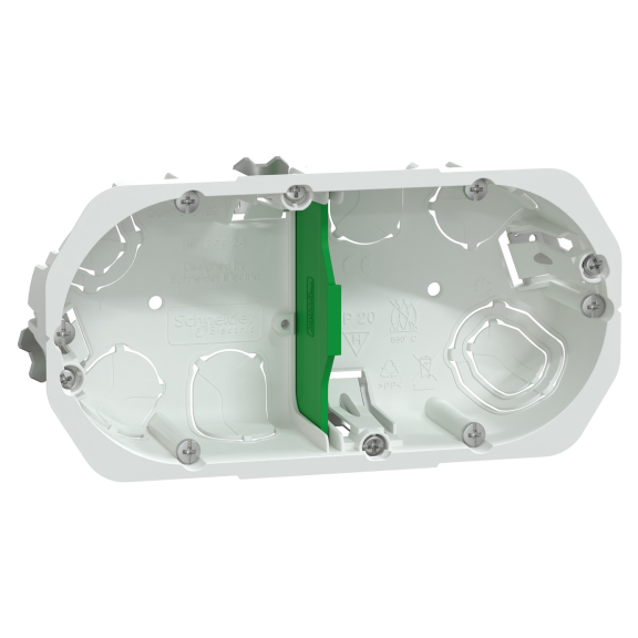 Schneider Electric IMT35924, Unica, Multifix Sıva Altı Montaj Kasası, 6 Modül, 67x40mm