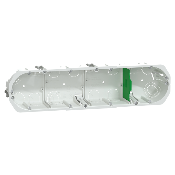 Schneider Electric IMT35945, Unica, Multifix Sıva Altı Montaj Kasası, 10 Modül, 67x50mm